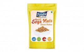 Fit Foodie Roasted Soya Nuts Tomato Pudina  Pack  100 grams